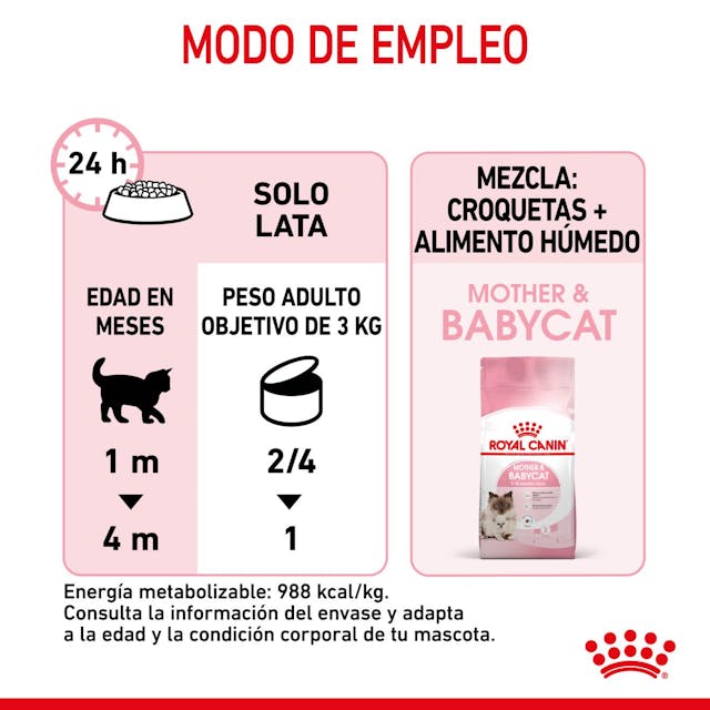 Royal Canin Mother & Babycat Mousse para Gato Cachorro - 2