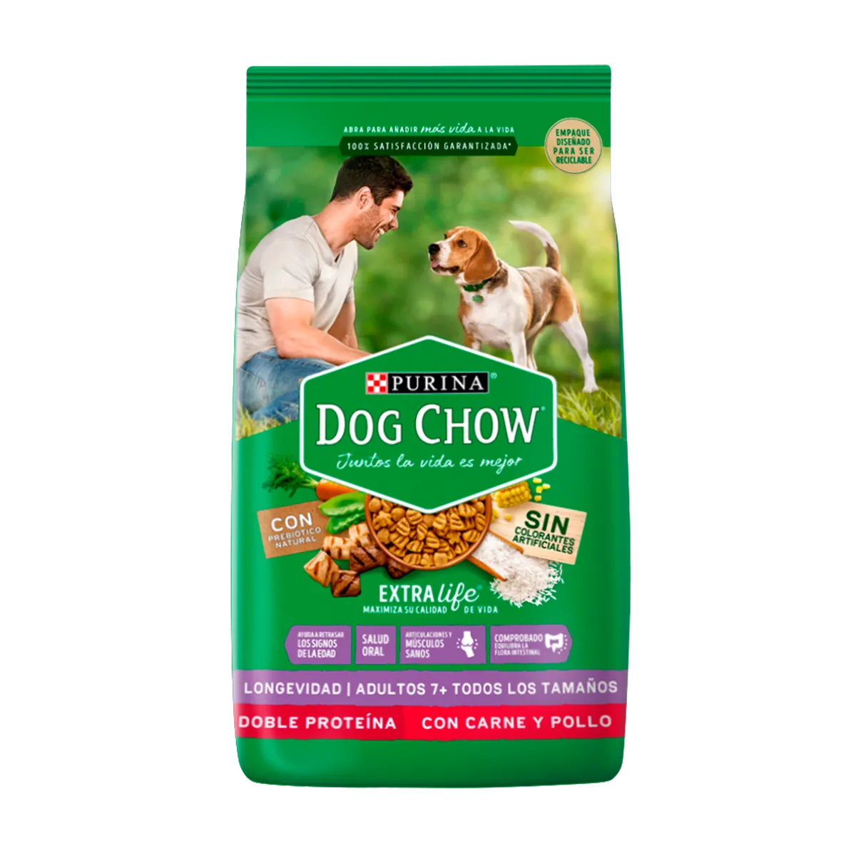 Dog Chow Longevidad para Perro Senior - 1