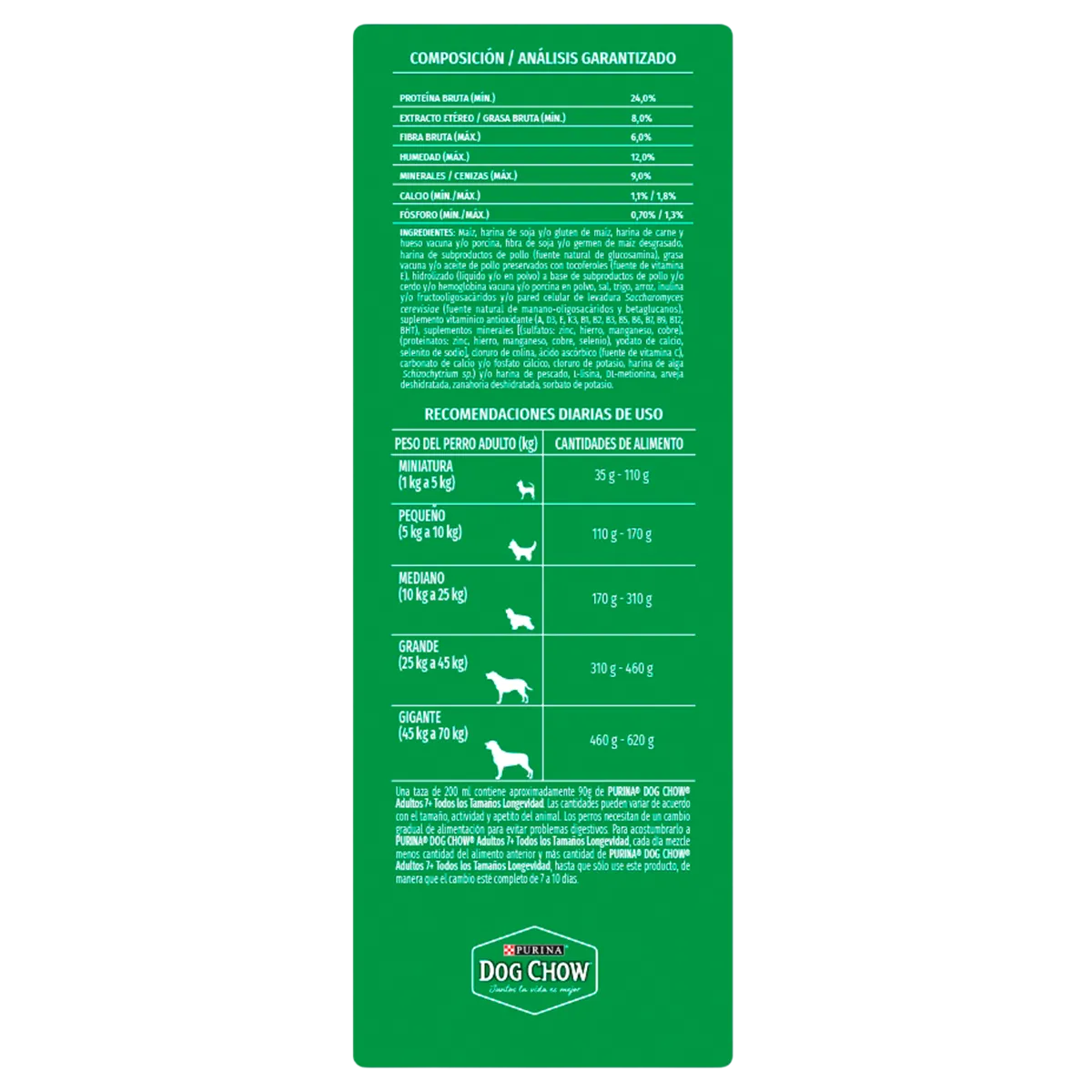 Dog Chow Longevidad para Perro Senior - 5