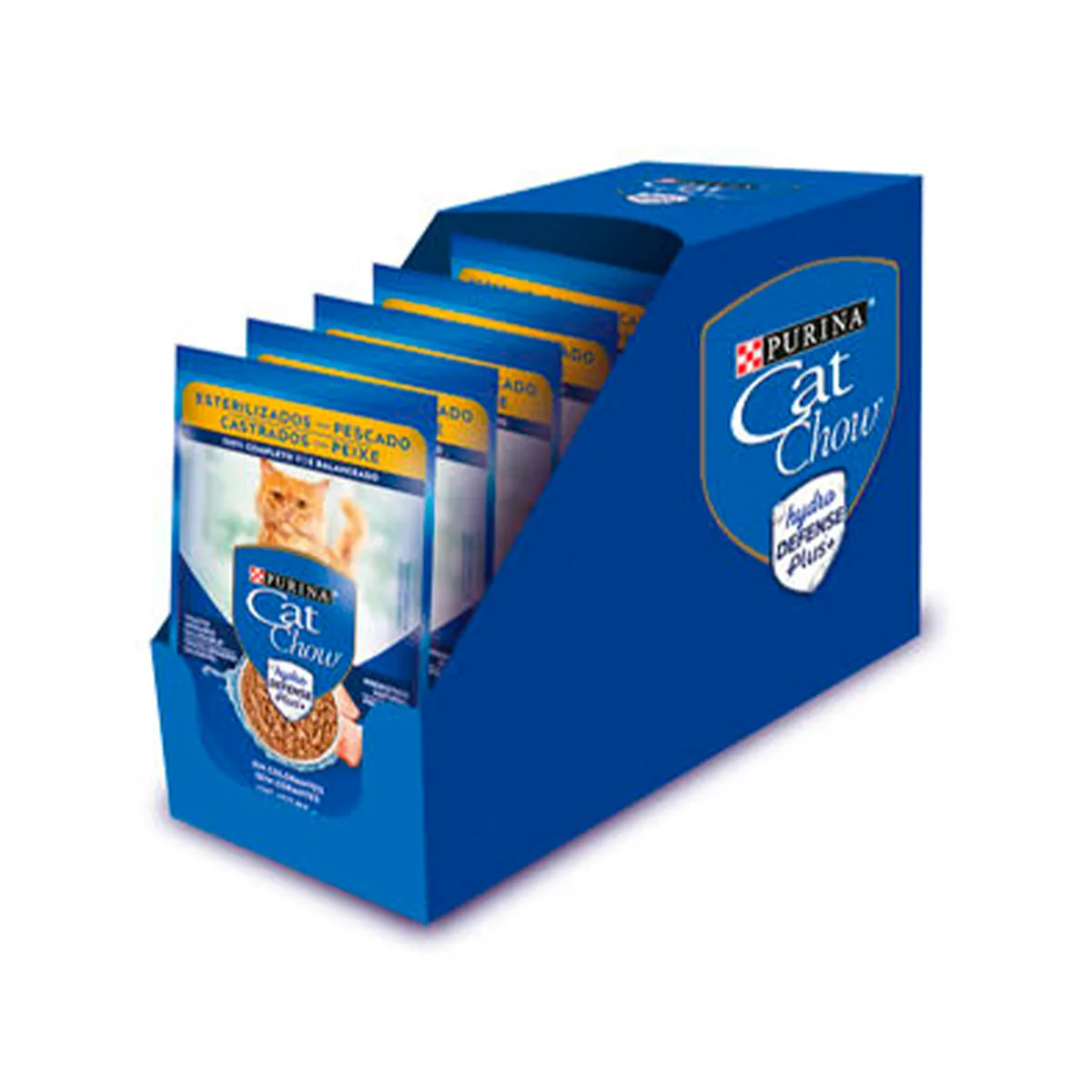 Cat Chow Esterilizado Sabor Pescado para Gato Adulto - 3