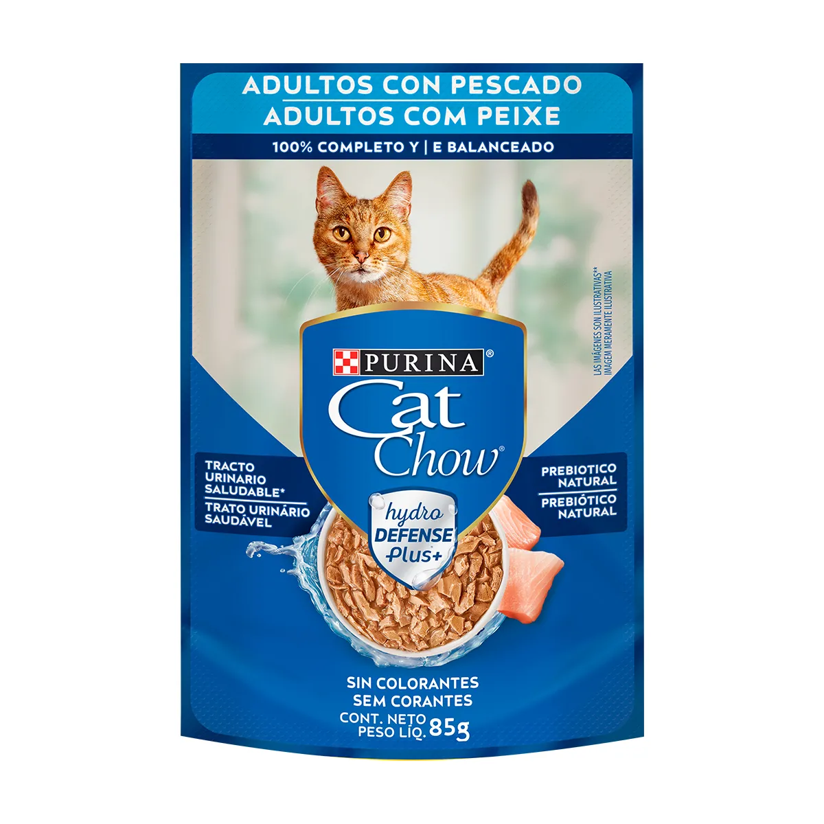 Cat Chow Pescado para Gato Adulto - 1