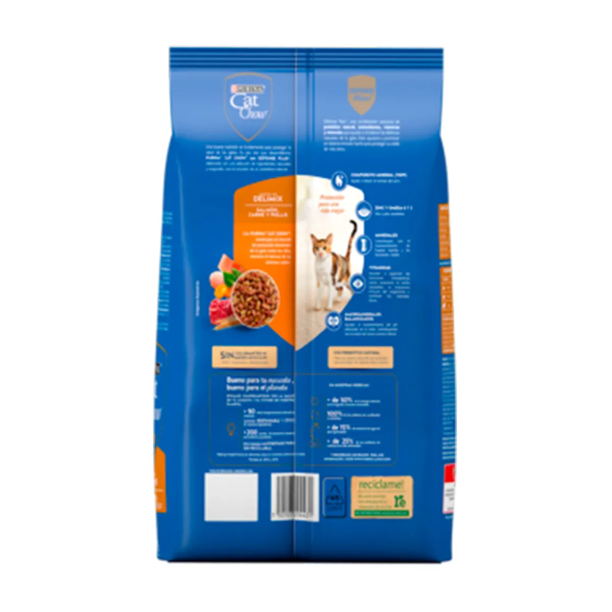 Cat Chow Delimix Salmón y Pollo - 4