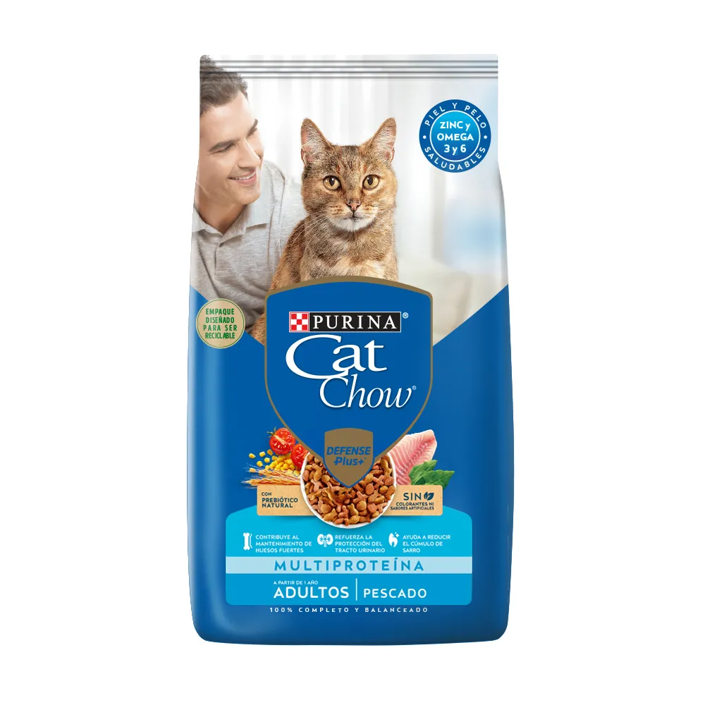 Cat Chow Delicias de Pescado para Gato Adulto